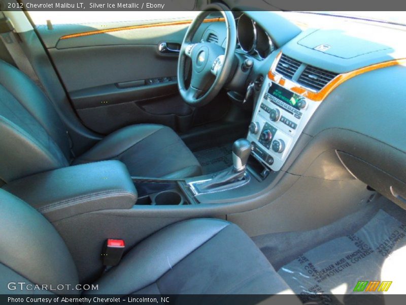 Silver Ice Metallic / Ebony 2012 Chevrolet Malibu LT