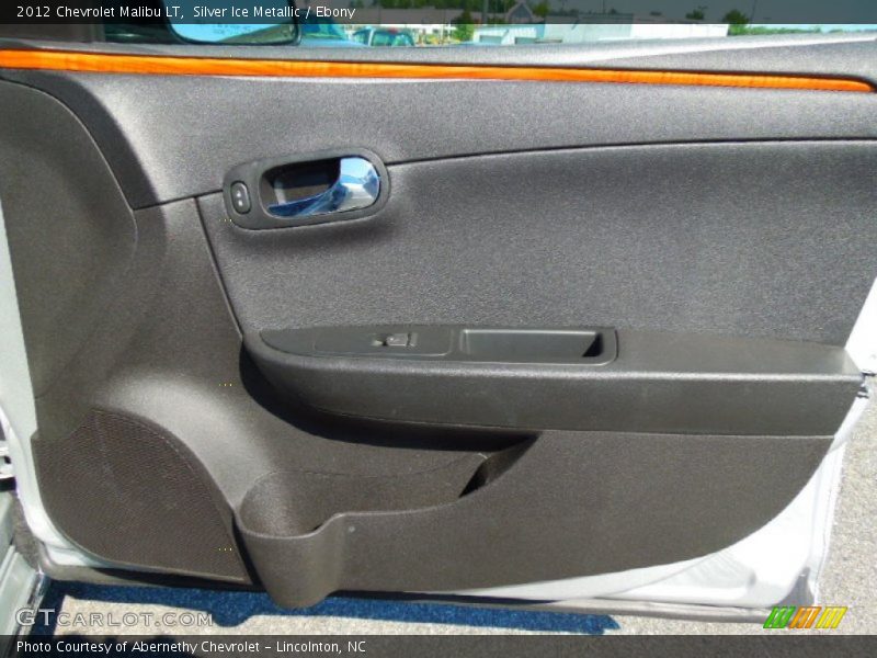Silver Ice Metallic / Ebony 2012 Chevrolet Malibu LT