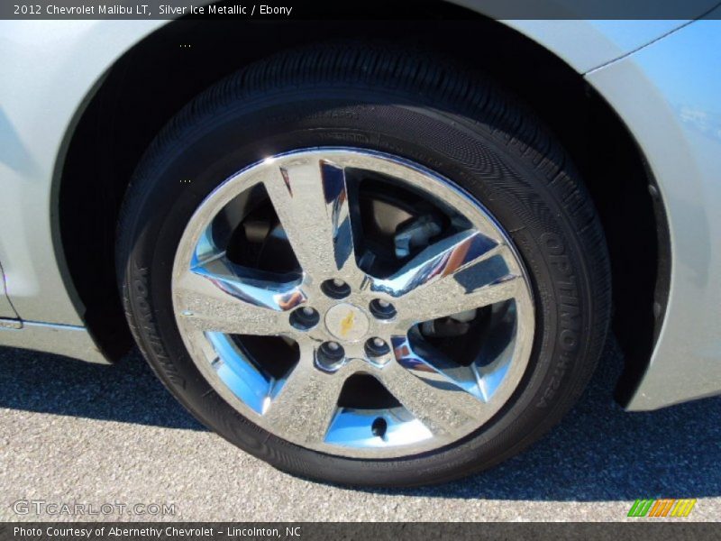 Silver Ice Metallic / Ebony 2012 Chevrolet Malibu LT