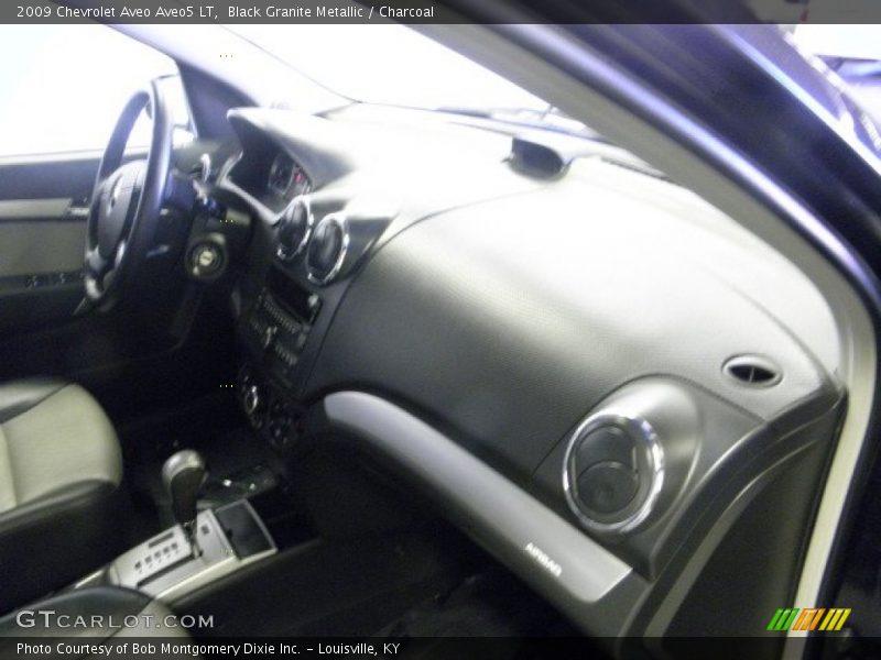 Black Granite Metallic / Charcoal 2009 Chevrolet Aveo Aveo5 LT