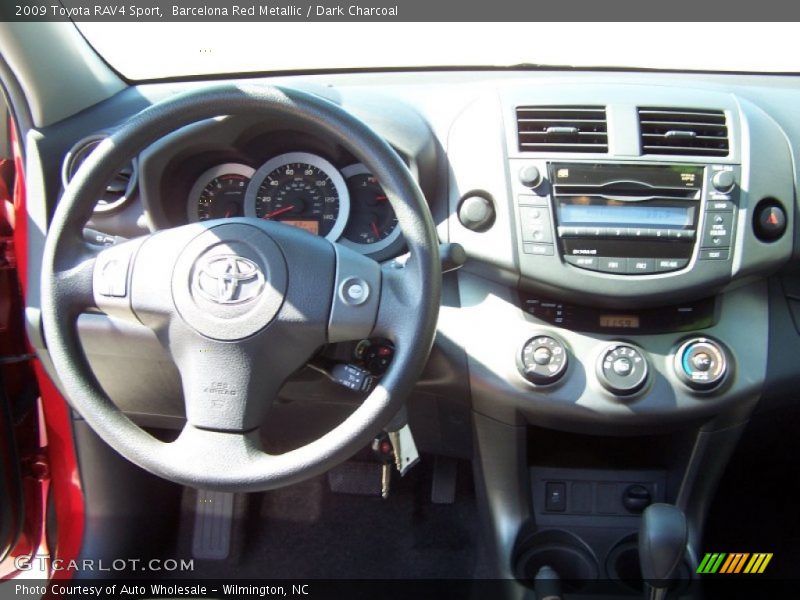 Barcelona Red Metallic / Dark Charcoal 2009 Toyota RAV4 Sport