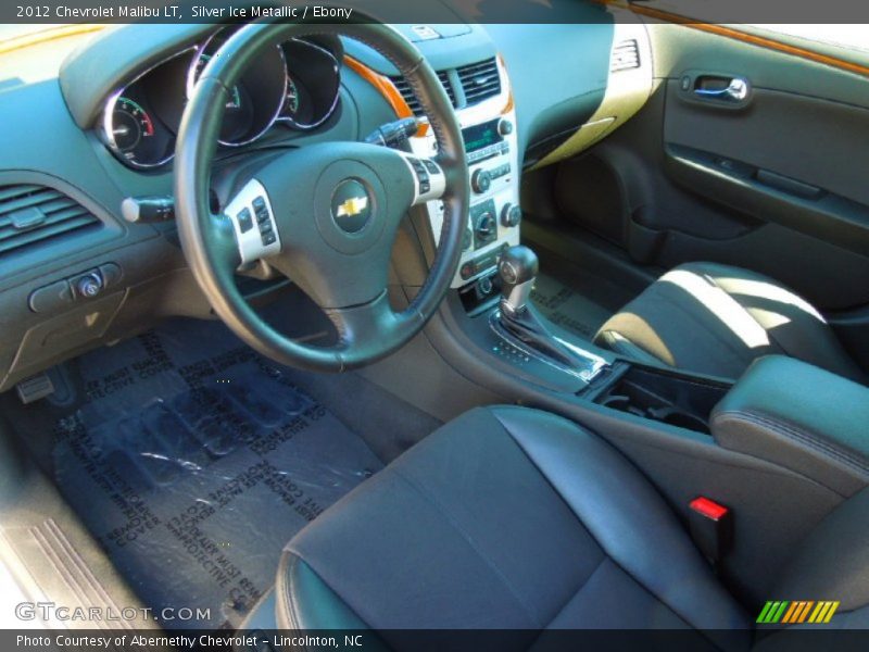 Silver Ice Metallic / Ebony 2012 Chevrolet Malibu LT