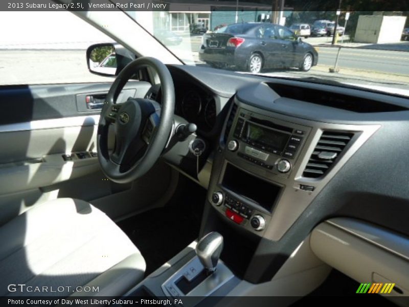 Venetian Red Pearl / Ivory 2013 Subaru Legacy 2.5i