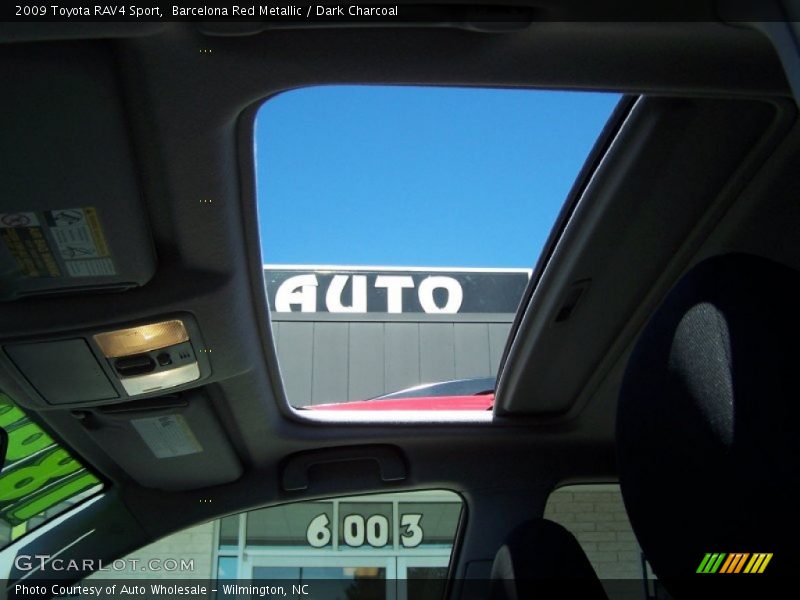 Barcelona Red Metallic / Dark Charcoal 2009 Toyota RAV4 Sport