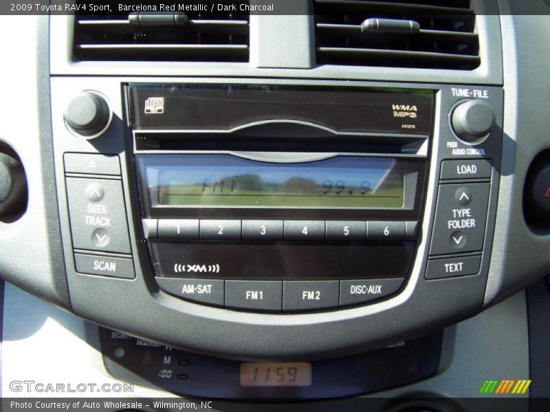 Barcelona Red Metallic / Dark Charcoal 2009 Toyota RAV4 Sport