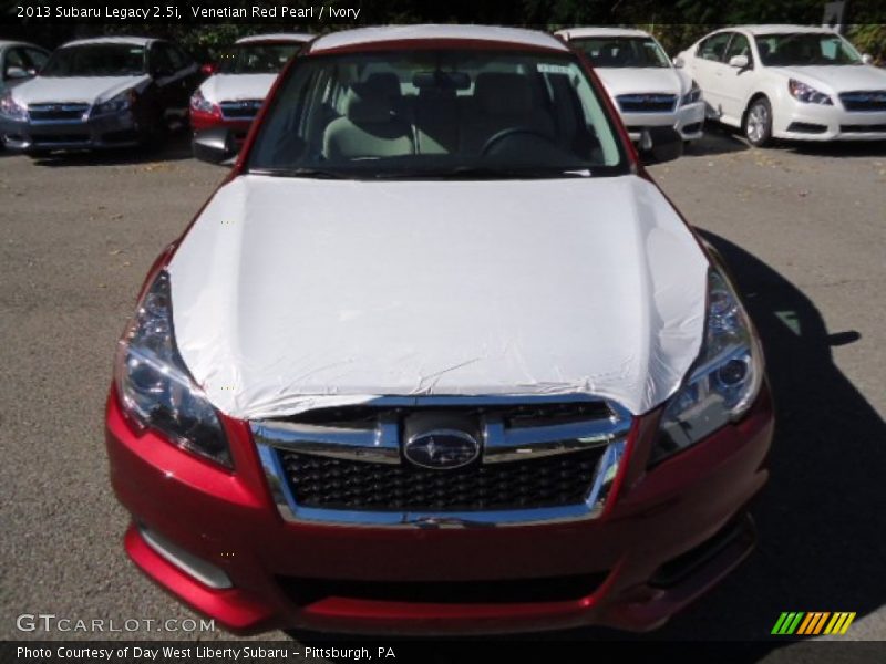 Venetian Red Pearl / Ivory 2013 Subaru Legacy 2.5i