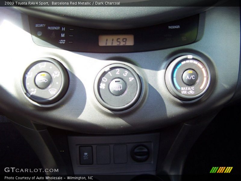 Barcelona Red Metallic / Dark Charcoal 2009 Toyota RAV4 Sport