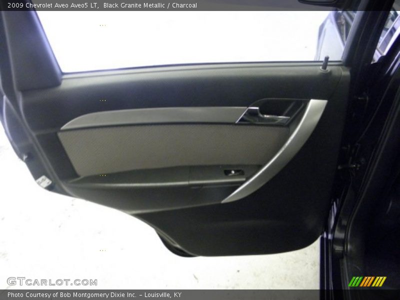 Black Granite Metallic / Charcoal 2009 Chevrolet Aveo Aveo5 LT