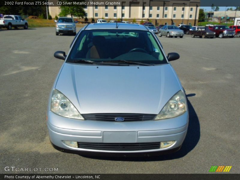 CD Silver Metallic / Medium Graphite 2002 Ford Focus ZTS Sedan