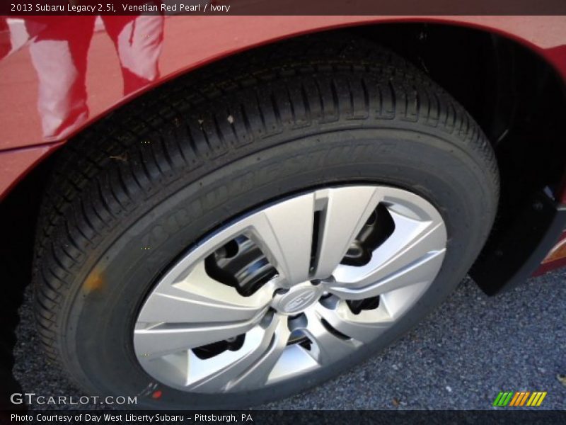Venetian Red Pearl / Ivory 2013 Subaru Legacy 2.5i