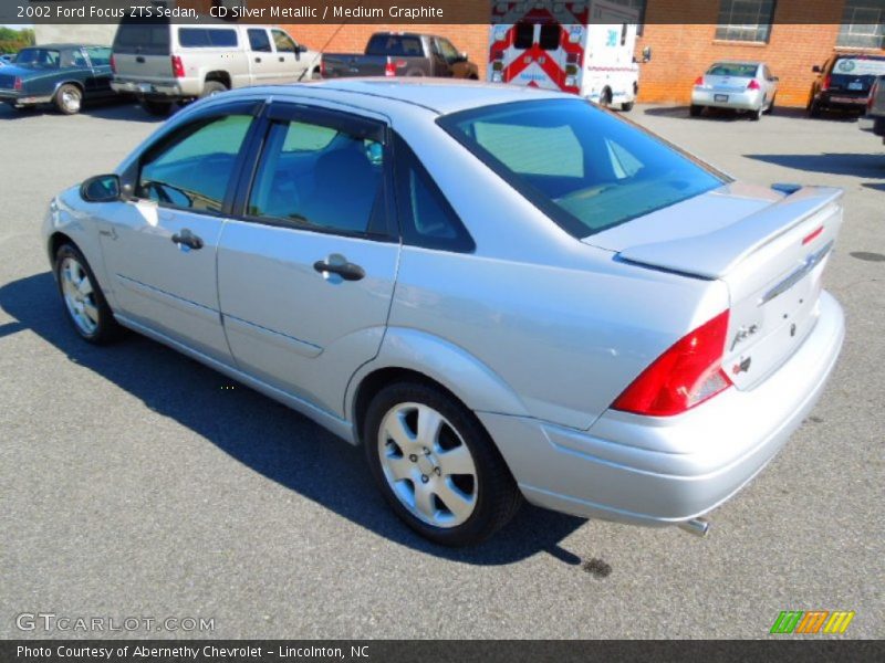 CD Silver Metallic / Medium Graphite 2002 Ford Focus ZTS Sedan