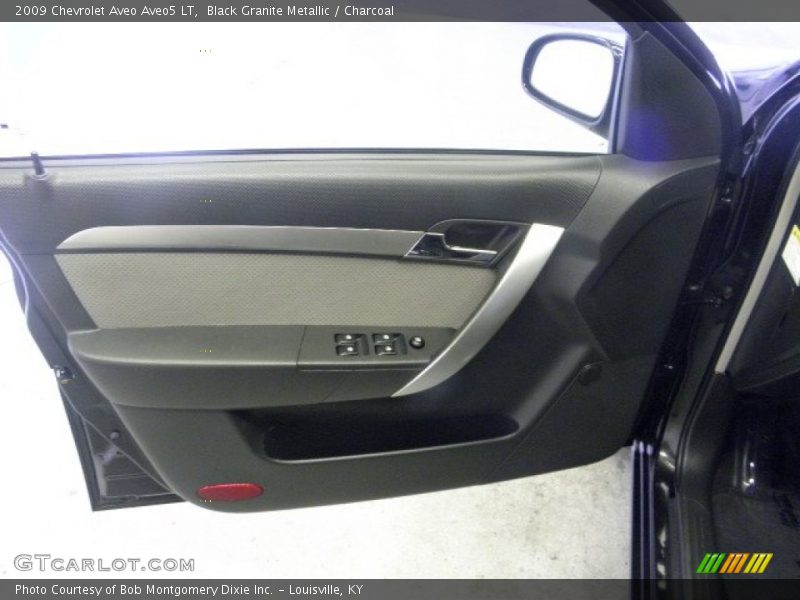 Black Granite Metallic / Charcoal 2009 Chevrolet Aveo Aveo5 LT