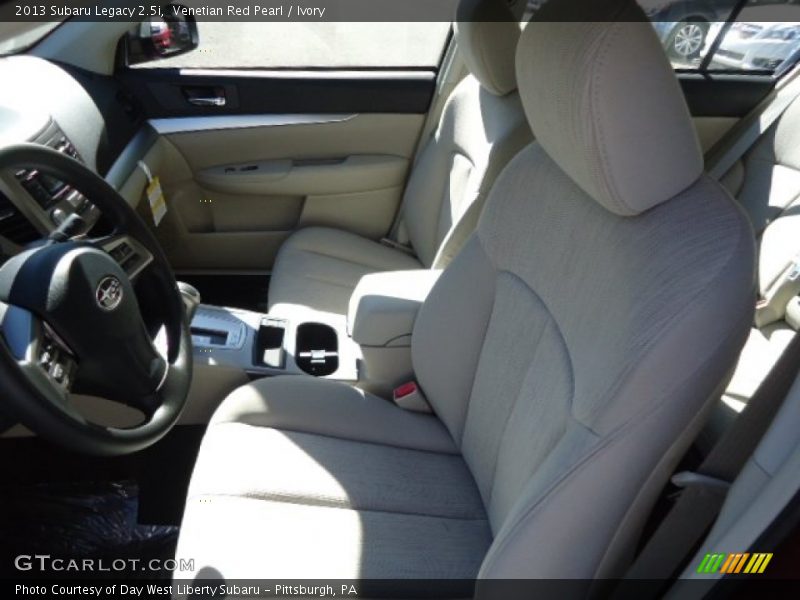 Venetian Red Pearl / Ivory 2013 Subaru Legacy 2.5i