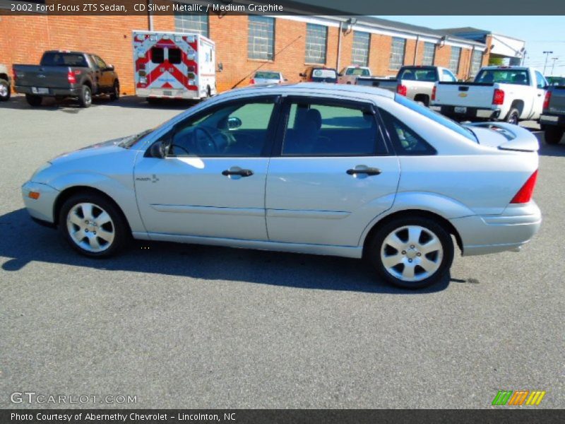 CD Silver Metallic / Medium Graphite 2002 Ford Focus ZTS Sedan