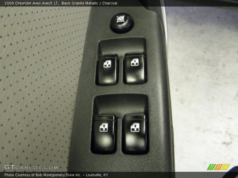 Black Granite Metallic / Charcoal 2009 Chevrolet Aveo Aveo5 LT