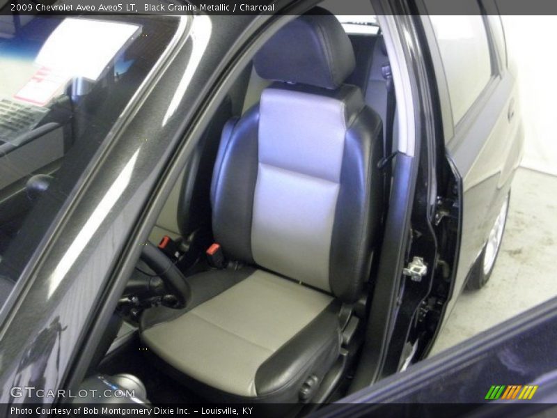 Black Granite Metallic / Charcoal 2009 Chevrolet Aveo Aveo5 LT