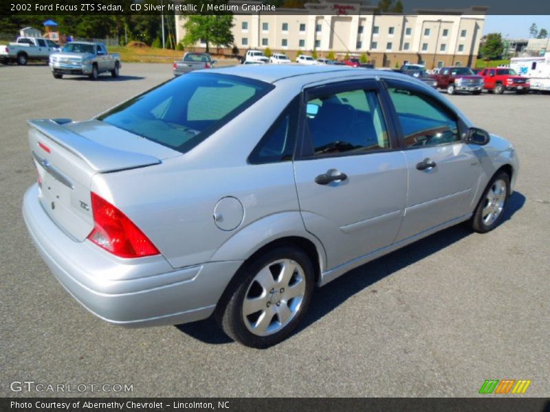 CD Silver Metallic / Medium Graphite 2002 Ford Focus ZTS Sedan