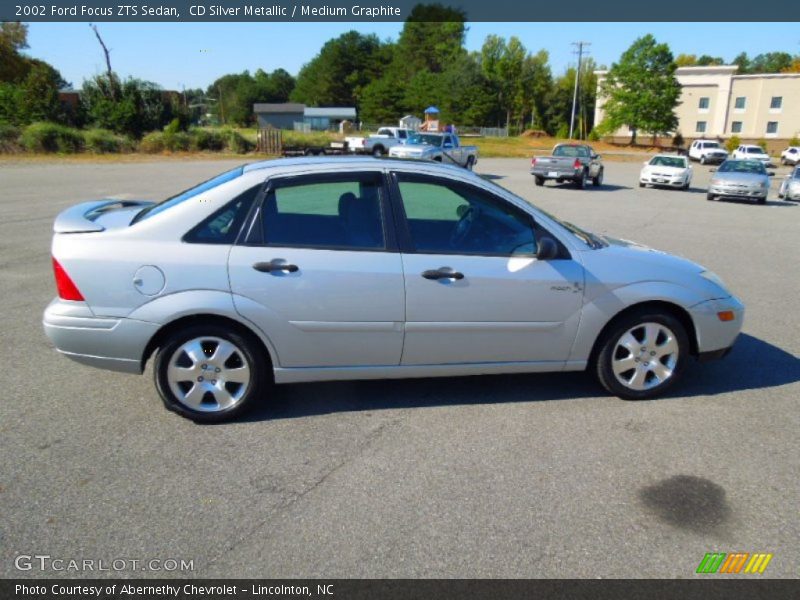 CD Silver Metallic / Medium Graphite 2002 Ford Focus ZTS Sedan