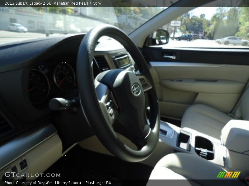 Venetian Red Pearl / Ivory 2013 Subaru Legacy 2.5i