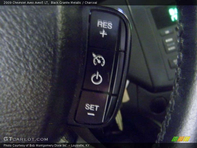 Black Granite Metallic / Charcoal 2009 Chevrolet Aveo Aveo5 LT