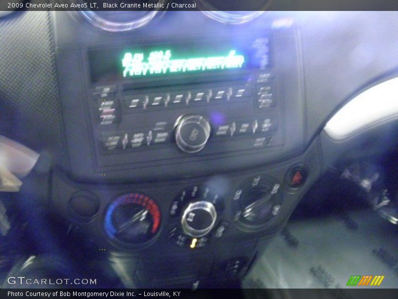 Black Granite Metallic / Charcoal 2009 Chevrolet Aveo Aveo5 LT