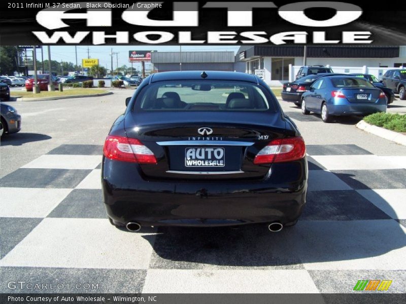 Black Obsidian / Graphite 2011 Infiniti M 37 Sedan