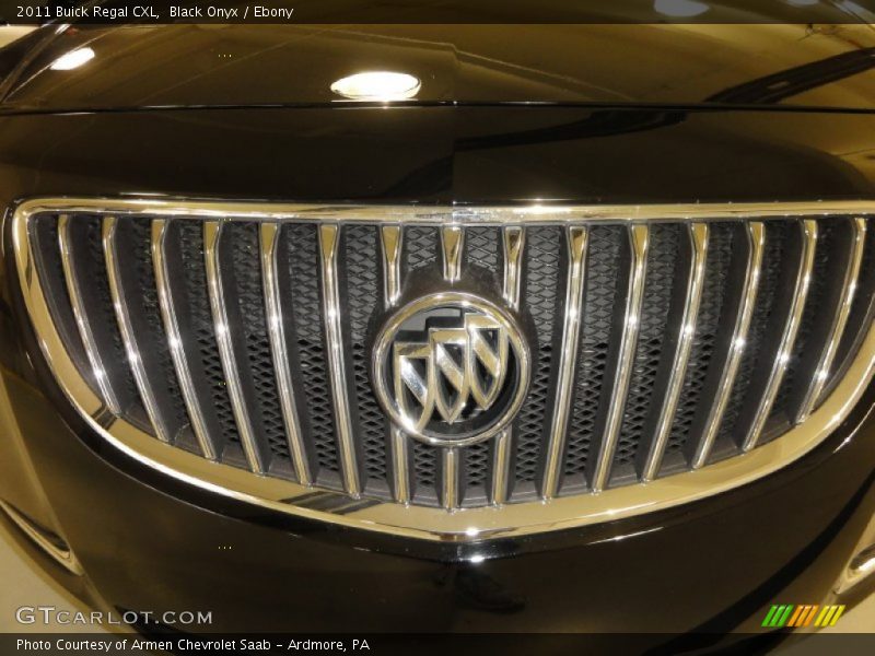 Black Onyx / Ebony 2011 Buick Regal CXL