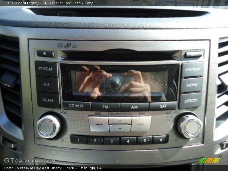 Venetian Red Pearl / Ivory 2013 Subaru Legacy 2.5i