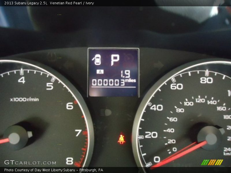 Venetian Red Pearl / Ivory 2013 Subaru Legacy 2.5i