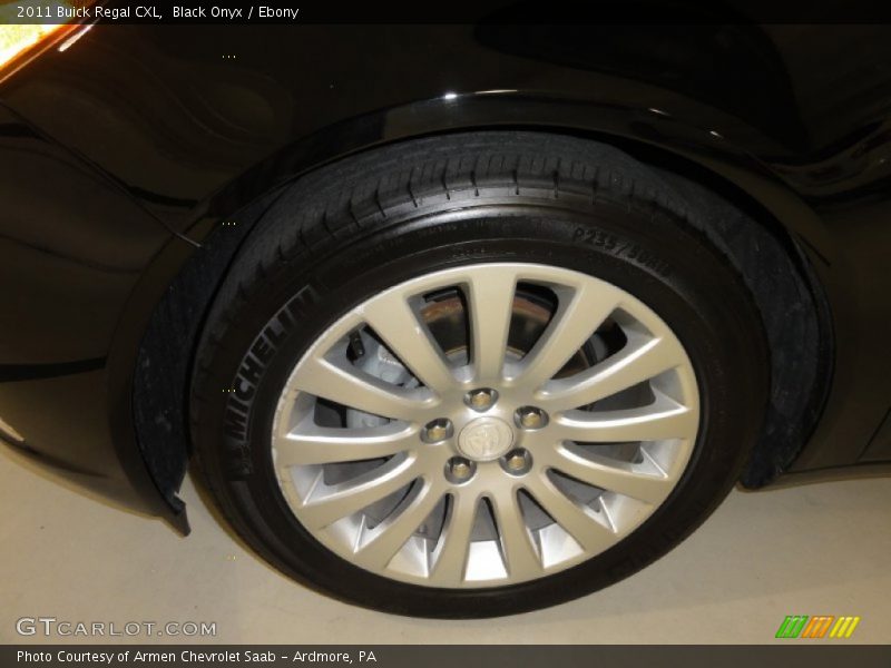 Black Onyx / Ebony 2011 Buick Regal CXL