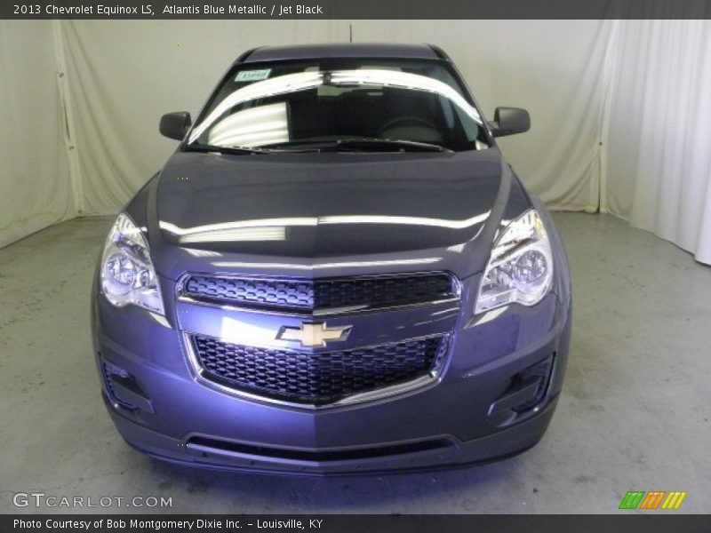 Atlantis Blue Metallic / Jet Black 2013 Chevrolet Equinox LS