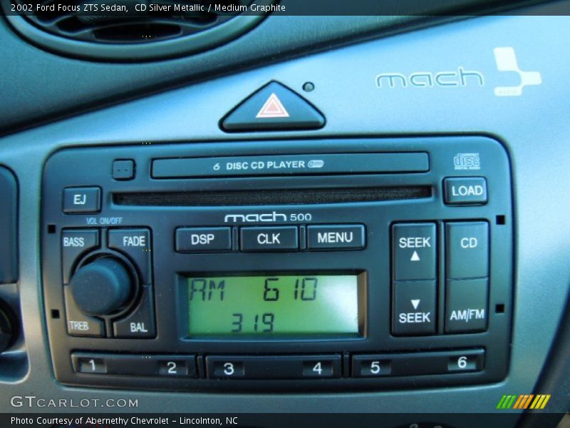 CD Silver Metallic / Medium Graphite 2002 Ford Focus ZTS Sedan