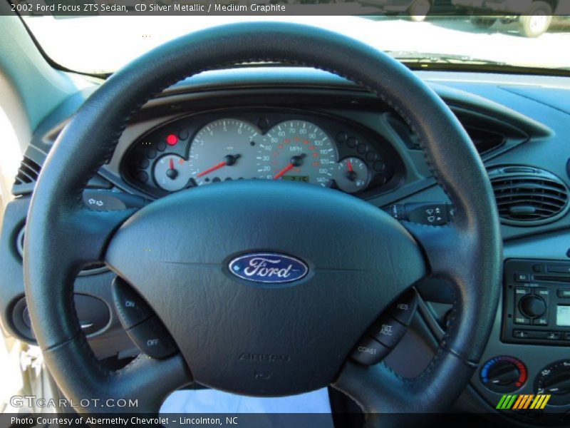 CD Silver Metallic / Medium Graphite 2002 Ford Focus ZTS Sedan