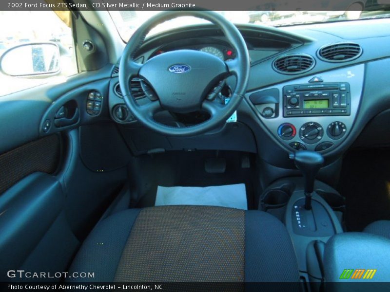 CD Silver Metallic / Medium Graphite 2002 Ford Focus ZTS Sedan