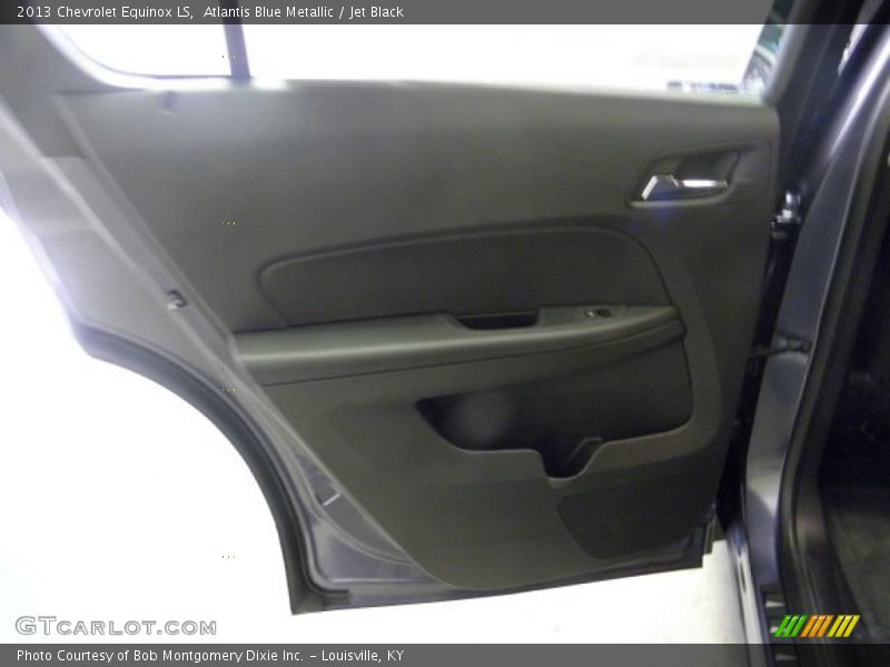 Atlantis Blue Metallic / Jet Black 2013 Chevrolet Equinox LS