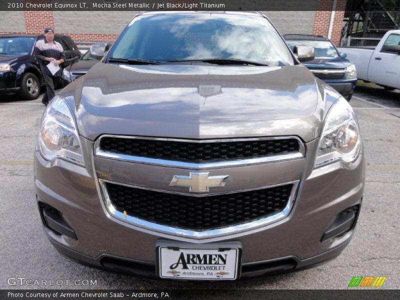 Mocha Steel Metallic / Jet Black/Light Titanium 2010 Chevrolet Equinox LT