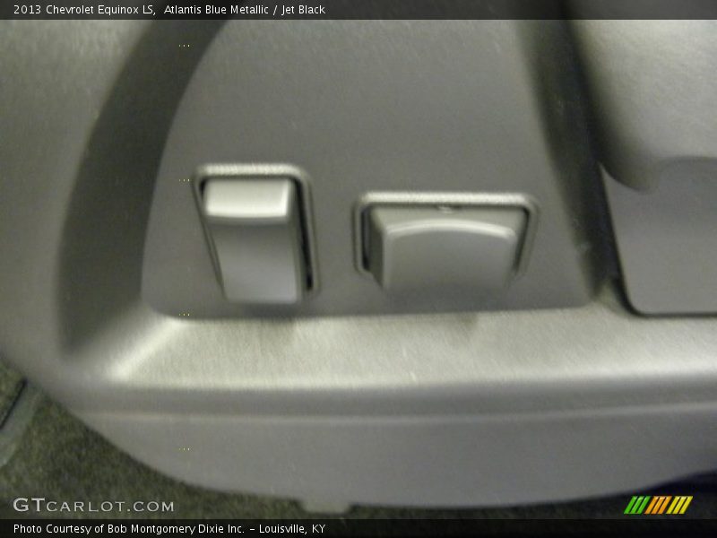 Atlantis Blue Metallic / Jet Black 2013 Chevrolet Equinox LS