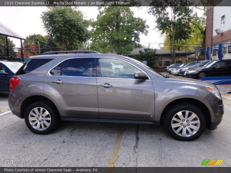 Mocha Steel Metallic / Jet Black/Light Titanium 2010 Chevrolet Equinox LT
