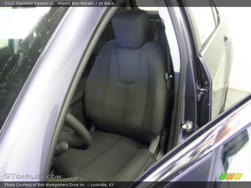 Atlantis Blue Metallic / Jet Black 2013 Chevrolet Equinox LS