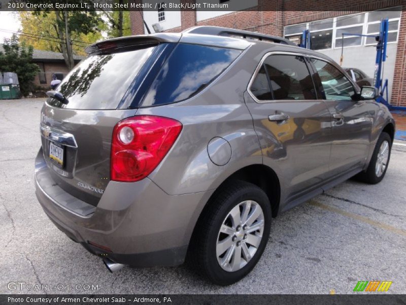 Mocha Steel Metallic / Jet Black/Light Titanium 2010 Chevrolet Equinox LT