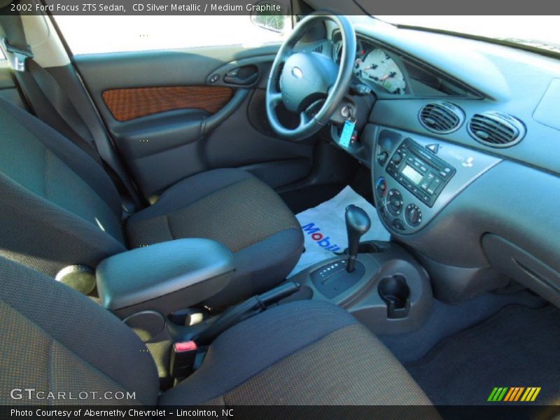 CD Silver Metallic / Medium Graphite 2002 Ford Focus ZTS Sedan