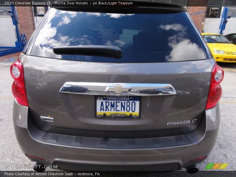Mocha Steel Metallic / Jet Black/Light Titanium 2010 Chevrolet Equinox LT