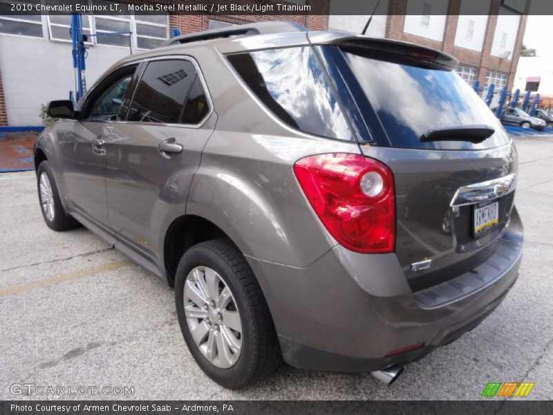Mocha Steel Metallic / Jet Black/Light Titanium 2010 Chevrolet Equinox LT