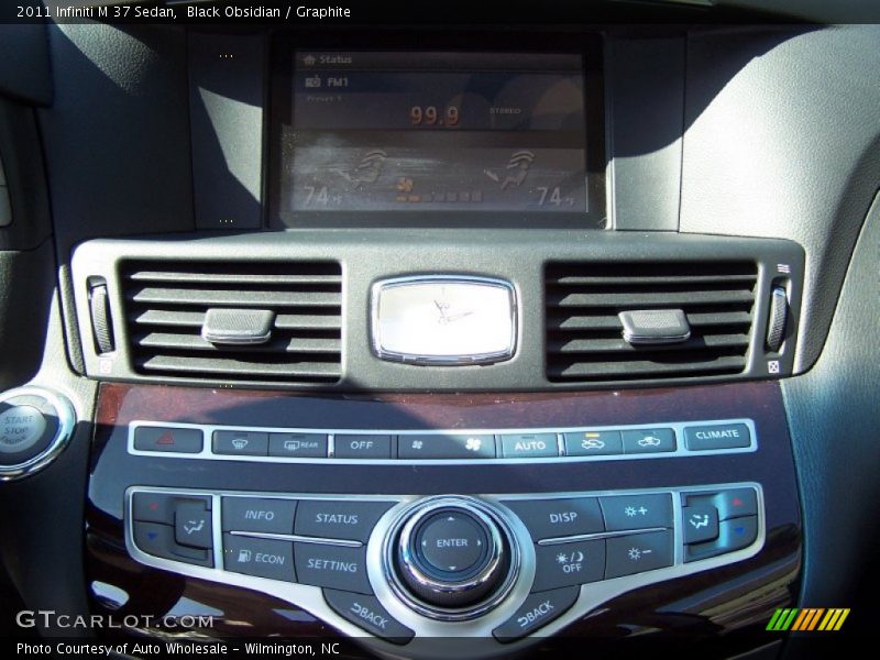 Black Obsidian / Graphite 2011 Infiniti M 37 Sedan
