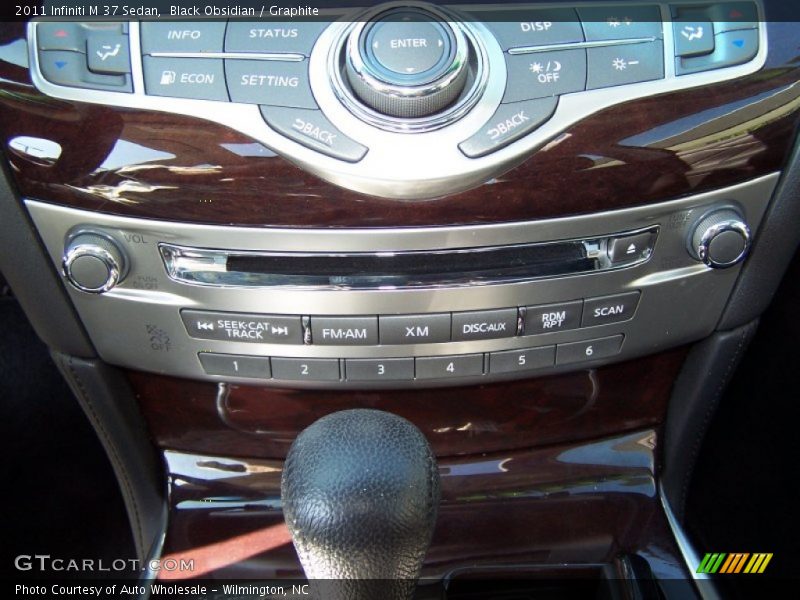 Black Obsidian / Graphite 2011 Infiniti M 37 Sedan