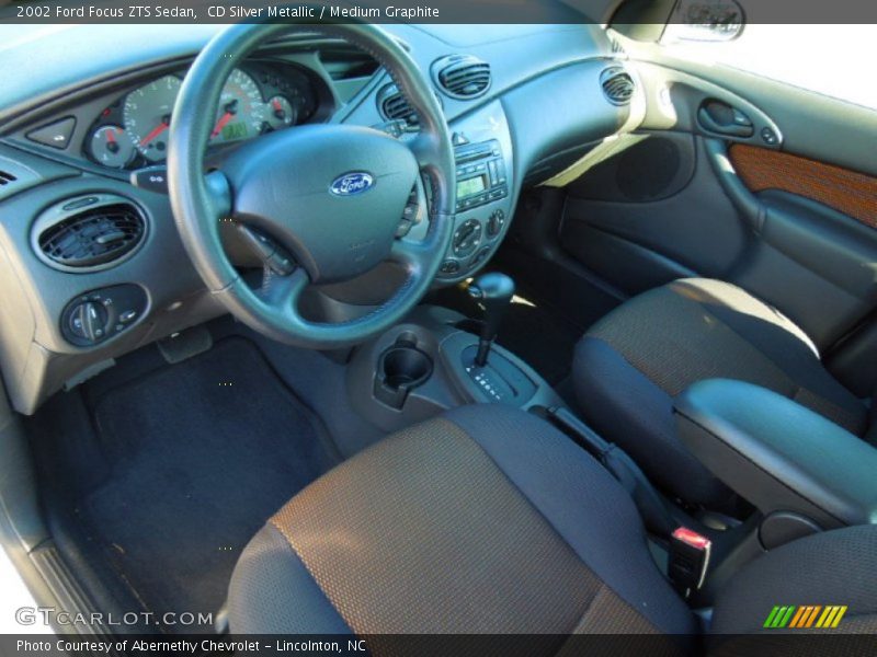 CD Silver Metallic / Medium Graphite 2002 Ford Focus ZTS Sedan