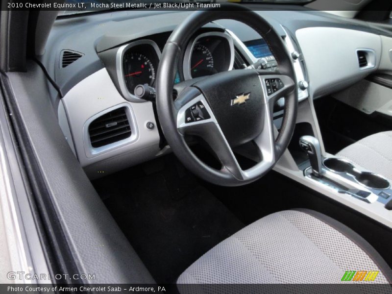 Mocha Steel Metallic / Jet Black/Light Titanium 2010 Chevrolet Equinox LT
