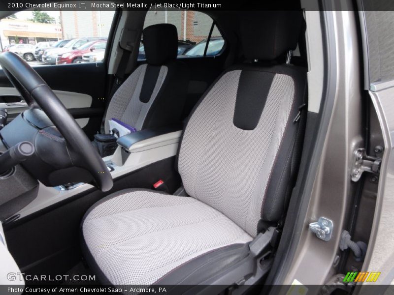 Mocha Steel Metallic / Jet Black/Light Titanium 2010 Chevrolet Equinox LT