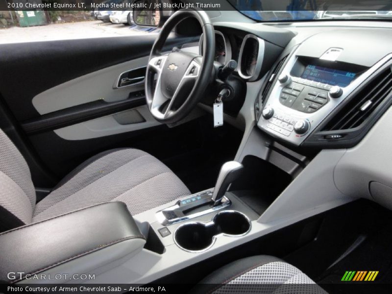 Mocha Steel Metallic / Jet Black/Light Titanium 2010 Chevrolet Equinox LT