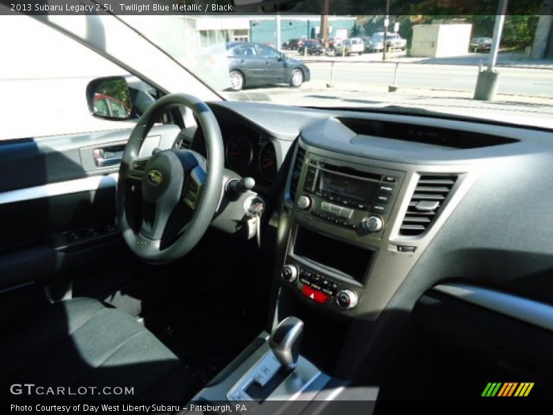 Twilight Blue Metallic / Black 2013 Subaru Legacy 2.5i